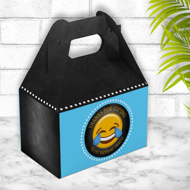 Cute Emoji Birthday Party Favour Box (Creator Uploaded)
