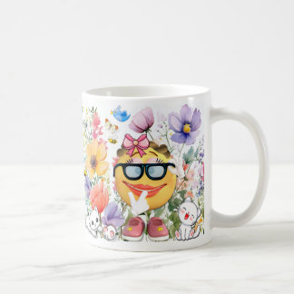Cute Emoji Character Coffee Mug