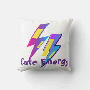 Cute Energy Lightning Kawaii Baby Bodysuit Cushion