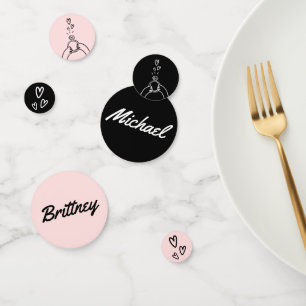 Cute Engagement Ring Confetti