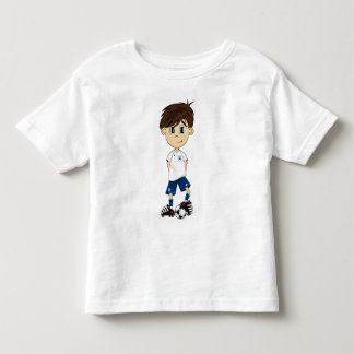 Cute England Soccer Boy Tee
