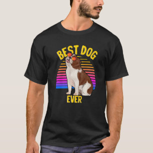 Cute English Bulldog Best Dog Puppy  Retro T-Shirt