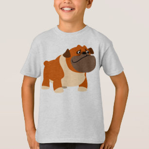 Cute English Bulldog Children T-Shirt