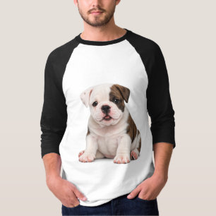 Cute English Bulldog Puppy T-Shirt