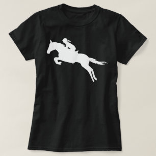 Cute English Riding Hunter Jumper Girl Riding T-Shirt