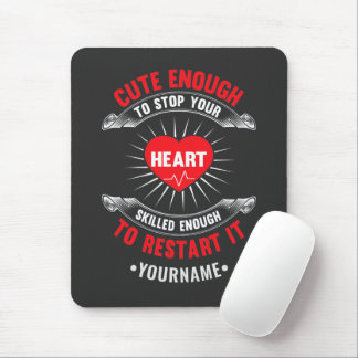 Cute Enough to Stop Your Heart Skilled Enough to Mouse Mat