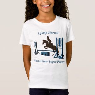 Cute Equestrian Pony Jumper T-Shirt