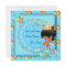 Cute Ethnic African American Baby Shower Blue Boy