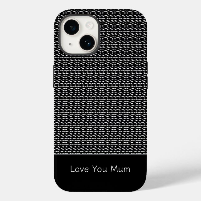 Cute Ethnic African art Pattern Mum's  Case-Mate iPhone Case (Back)