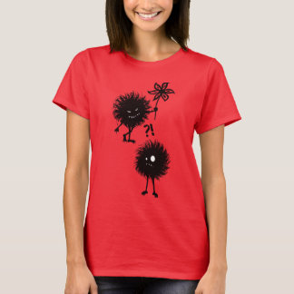 Cute Evil Bug Friends Hoodie Dress T-Shirt