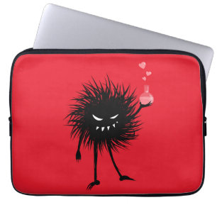 Cute Evil Character Love Potion Laptop Sleeve