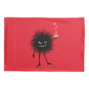 Cute Evil Character Love Potion Pillowcase
