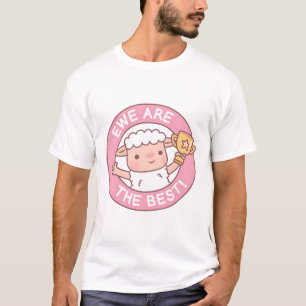 Cute Ewe Are The Best, Sheep Pun Funny T-Shirt
