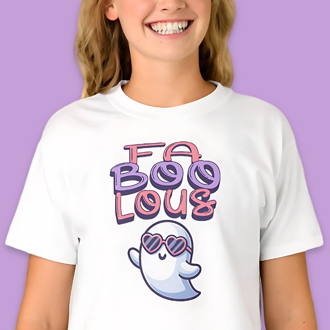 Cute FaBOOlous Halloween Ghost Shirt (Cute FaBOOlous Halloween Ghost Shirt)