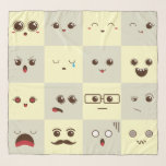 Cute face scarf<br><div class="desc">Cute face</div>