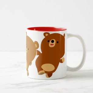 Cute Facetious Cartoon Bears Mug