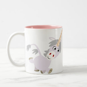 Cute Facetious Cartoon Unicorn Mug