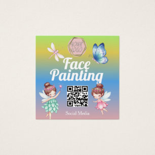Cute Fairies Facepainter Artist Banner Signs