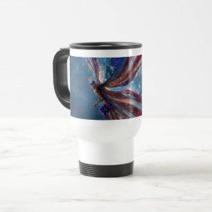 Cute Fairy 4th of July Mug – Independence Day Magi
