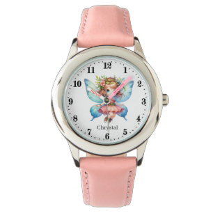 Cute fairy add name girls Watch