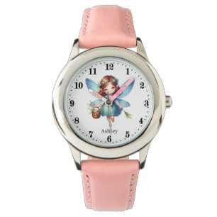 Cute fairy add name girls Watch