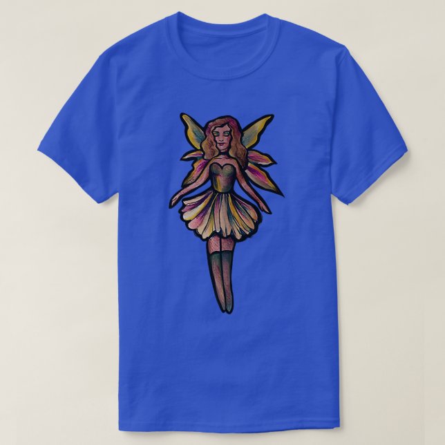 Cute fairy art druid fairiesT-Shirt T-Shirt (Design Front)