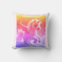 Cute Fairy Baby Unicorn Pink Sparkling Fantasy