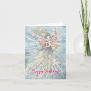 Cute Fairy Birthday Card