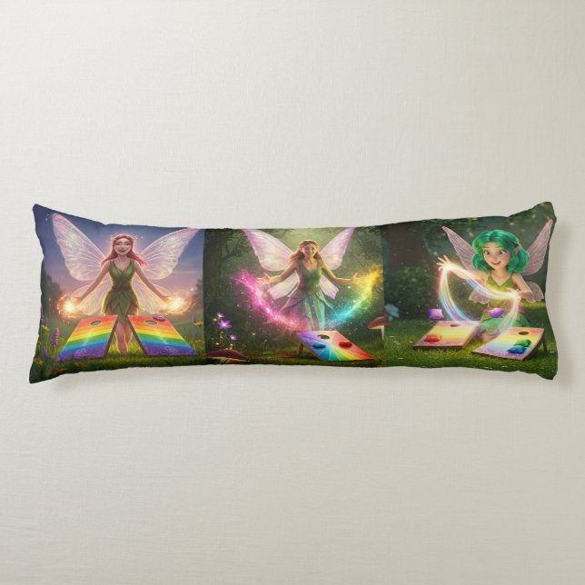 Cute Fairy Bridal Shower Body Pillow (Front)