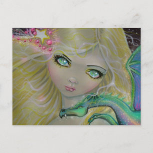 Cute Fairy Dragon Postcard