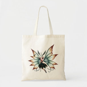 Cute Fairy Guardian in Magical Forest Tote Bag