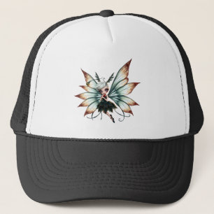 Cute Fairy Guardian in Magical Forest Trucker Hat