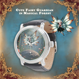 Cute Fairy Guardian in Magical Forest  Watch