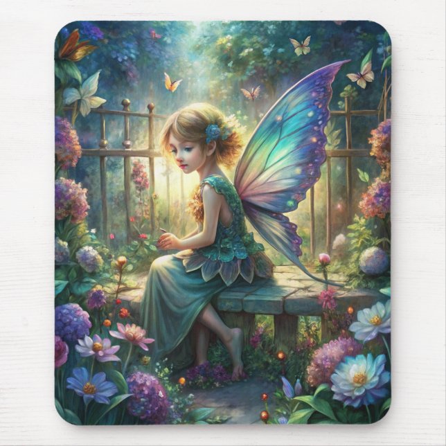Cute Fairy  Mouse Mat (Front)