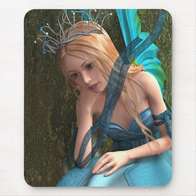 Cute Fairy Mouse Mat (Front)