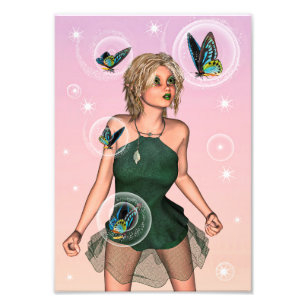 Cute Fairy Photo Print