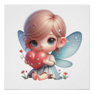 Cute Fairy Poster