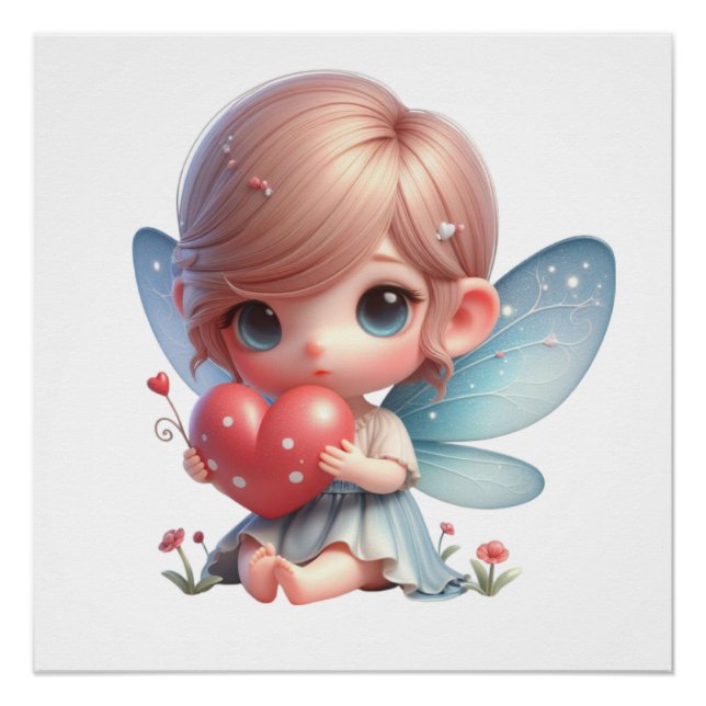 Cute Fairy Poster (Front)