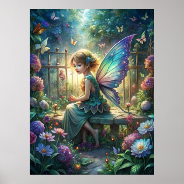 Cute Fairy  Poster (Front)