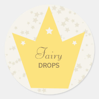 Cute Fairy Princess Birthday Party Decor Gift Tag