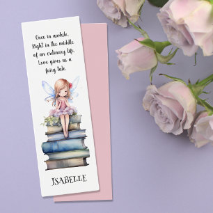 Cute Fairy Quote Books Mini Bookmark