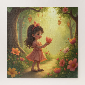 cute fairy tale girl jigsaw puzzle