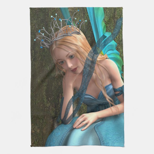 Cute Fairy Tea Towel (Vertical)