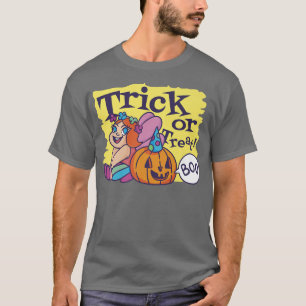 Cute fairy with pumpkin, trick or treats, booT-Shi T-Shirt