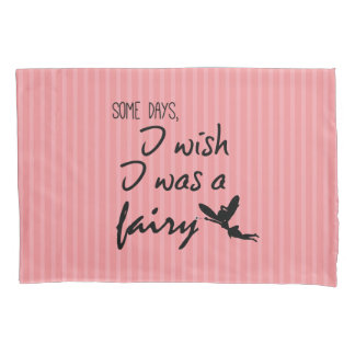 Cute Fairy with Quote Pillowcase