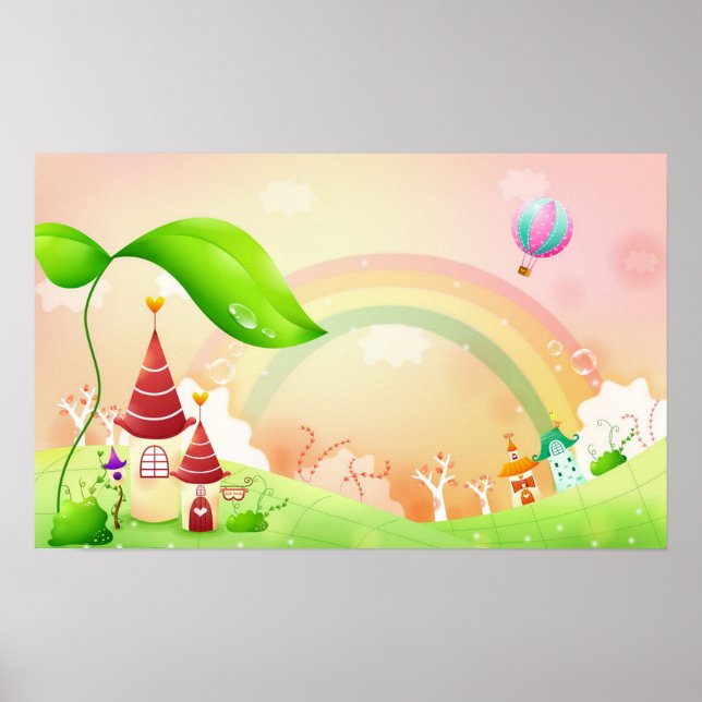 Cute Fairytale Poster (Front)
