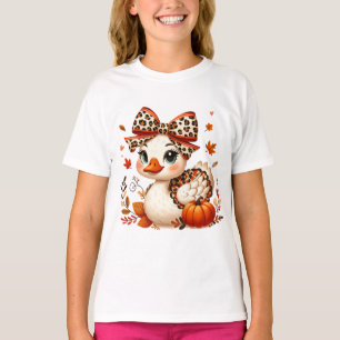 Cute Fall Goose T-Shirt