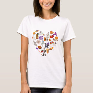 Cute fall & Halloween design perfect for autumn T-Shirt