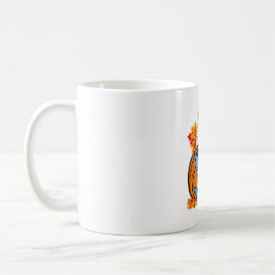 Cute Fall Halloween ghost Boo! I see You! Sticker Coffee Mug