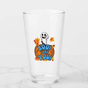 Cute Fall Halloween ghost Boo! I see You! Sticker Glass